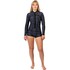 Muta Gul Luna7 Yulex 2Mm Boyleg Springsuit Da Donna 2026 - Nero/Scatterpalm