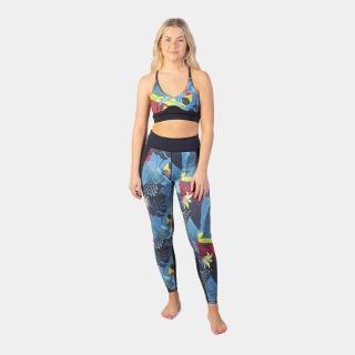 Gul Womens Luna7 Reggiseno In Neoprene - Tropicale/Nero La0303