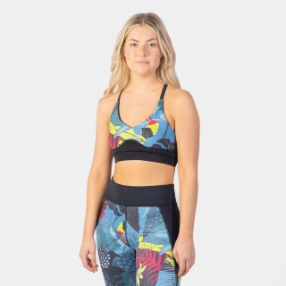 Gul Womens Luna7 Reggiseno In Neoprene - Tropicale/Nero La0303