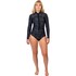 Muta Gul Luna7 Yulex 2Mm Springsuit Da Donna 2026 - Nero/Scatterpalm La4304