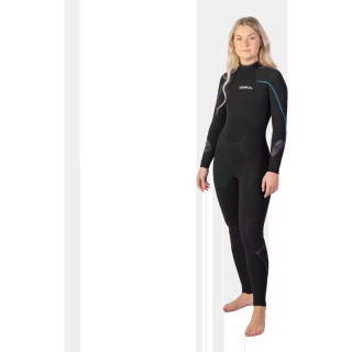 Muta Gul Response 5/3Mm Bs Backzip Da Donna - Nero Re1229
