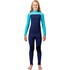 Muta Gul Junior Flexor Yulex 5/4Mm Backzip 2026 - Blu/Ciano Fx1230