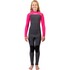 Muta Gul Junior Flexor Yulex 5/4Mm Backzip 2026 - Grigio/Rosa Fx1230