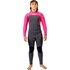 Muta Gul Junior Flexor Yulex 5/4Mm Backzip 2026 - Grigio/Rosa Fx1230