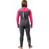 Muta Gul Junior Flexor Yulex 5/4Mm Backzip 2026 - Grigio/Rosa Fx1230