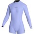 Mystic Womens Lunar 2/2Mm Back-Zip Springsuit - Iris Blue 260071