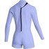Mystic Womens Lunar 2/2Mm Back-Zip Springsuit - Iris Blue 260071