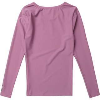 Mystic Womens Star Long-Sleeve Rashvest - Rosewood 250210
