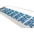 Radar Senate Probuild Textreme Waterski 2026 - Aegean Blue