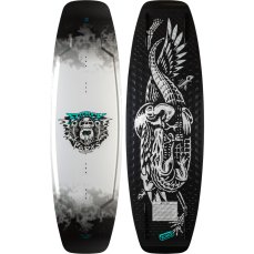 Ronix Parks Modello Boat Wakeboard - Cromo / Nero Ronix Parks Modello Boat Wakeboard - Cromo / Nero