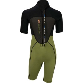 Muta Corta Sola Junior Storm 3/2Mm - Nero/Khai A1723