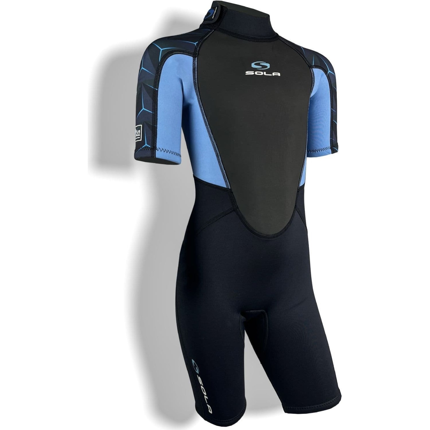 Muta Corta Sola Junior Storm 3/2Mm - Blu Acciaio A1723