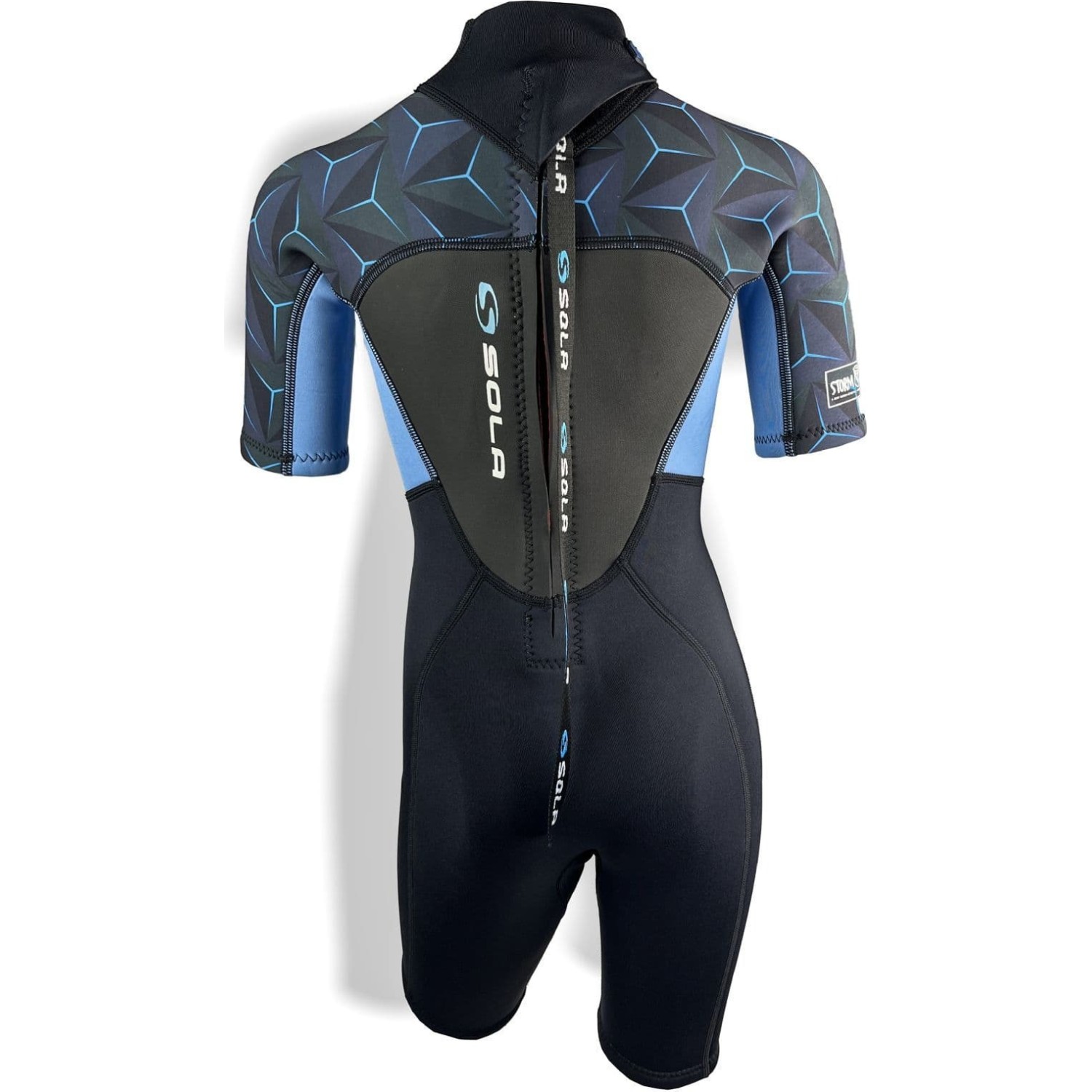 Muta Corta Sola Junior Storm 3/2Mm - Blu Acciaio A1723
