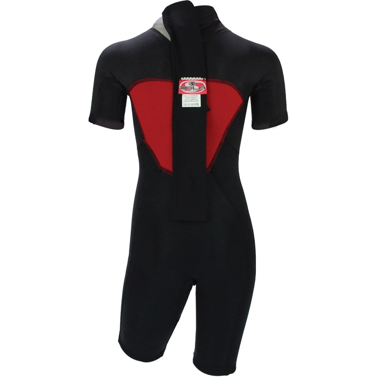 Muta Corta Sola Junior Storm 3/2Mm - Rosso Blu A1723