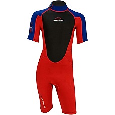 Muta Corta Sola Junior Storm 3/2Mm - Rosso Blu A1723