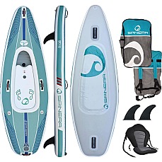 Pacchetto Spinera Supkayak 10 Piedi Sup / Kayak 2026 - Blu/Bianco