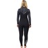Muta Gul Flexor Yulex Da Donna 3/2Mm Chestzip Blindstitched 2026 - Nero/Palmo