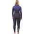 Muta Gul Flexor Yulex Da Donna 3/2Mm Chestzip Blindstitched 2026 - Grigio/Tiebird