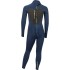 Muta Da Sub Sola Kids Phoenix 4/3Mm Con Cerniera Posteriore - Blu Navy/Giallo A1509