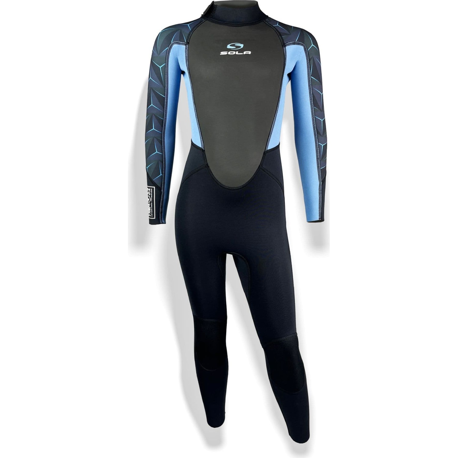 Muta Integrale Sola Junior Storm 3/2Mm - Blu Acciaio