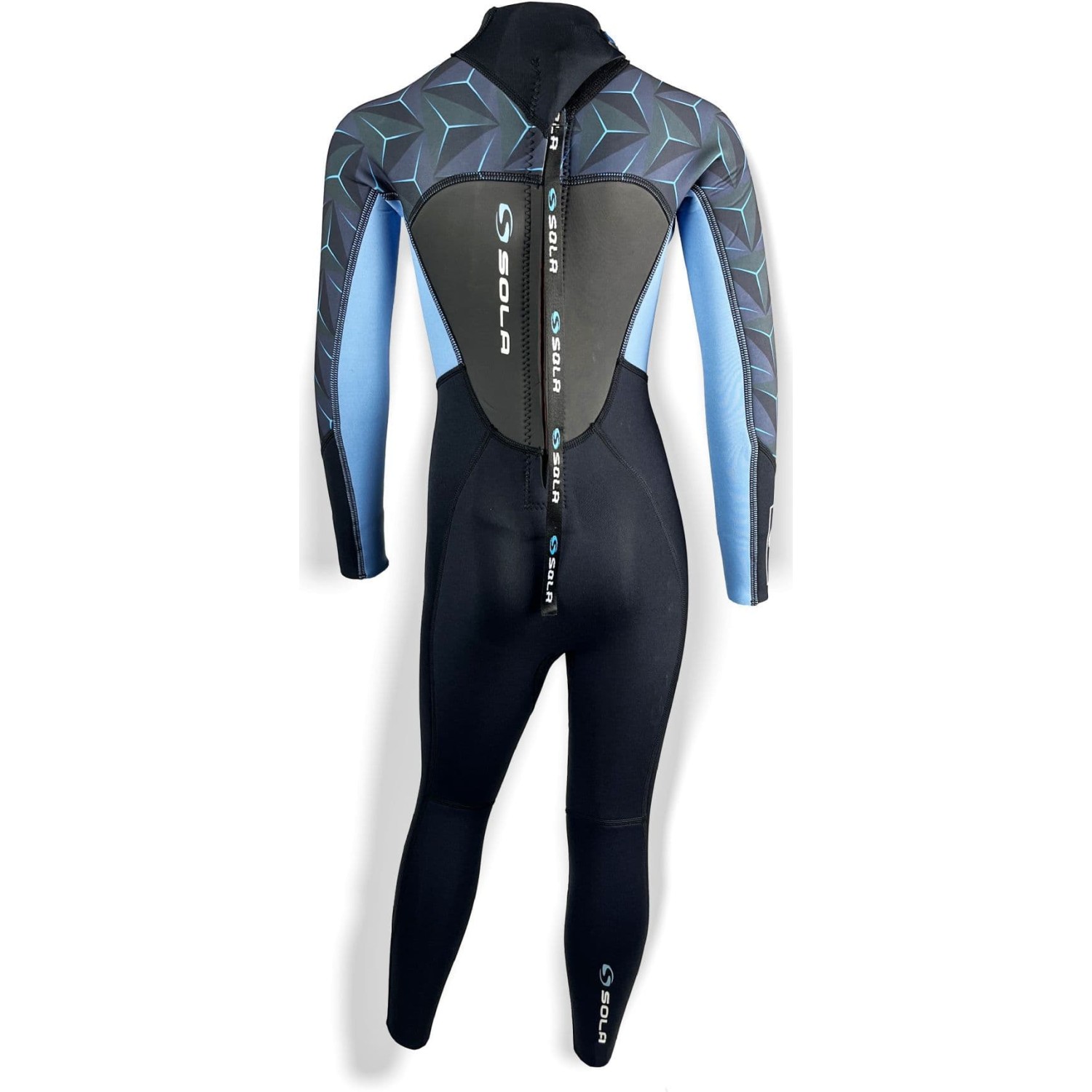 Muta Integrale Sola Junior Storm 3/2Mm - Blu Acciaio