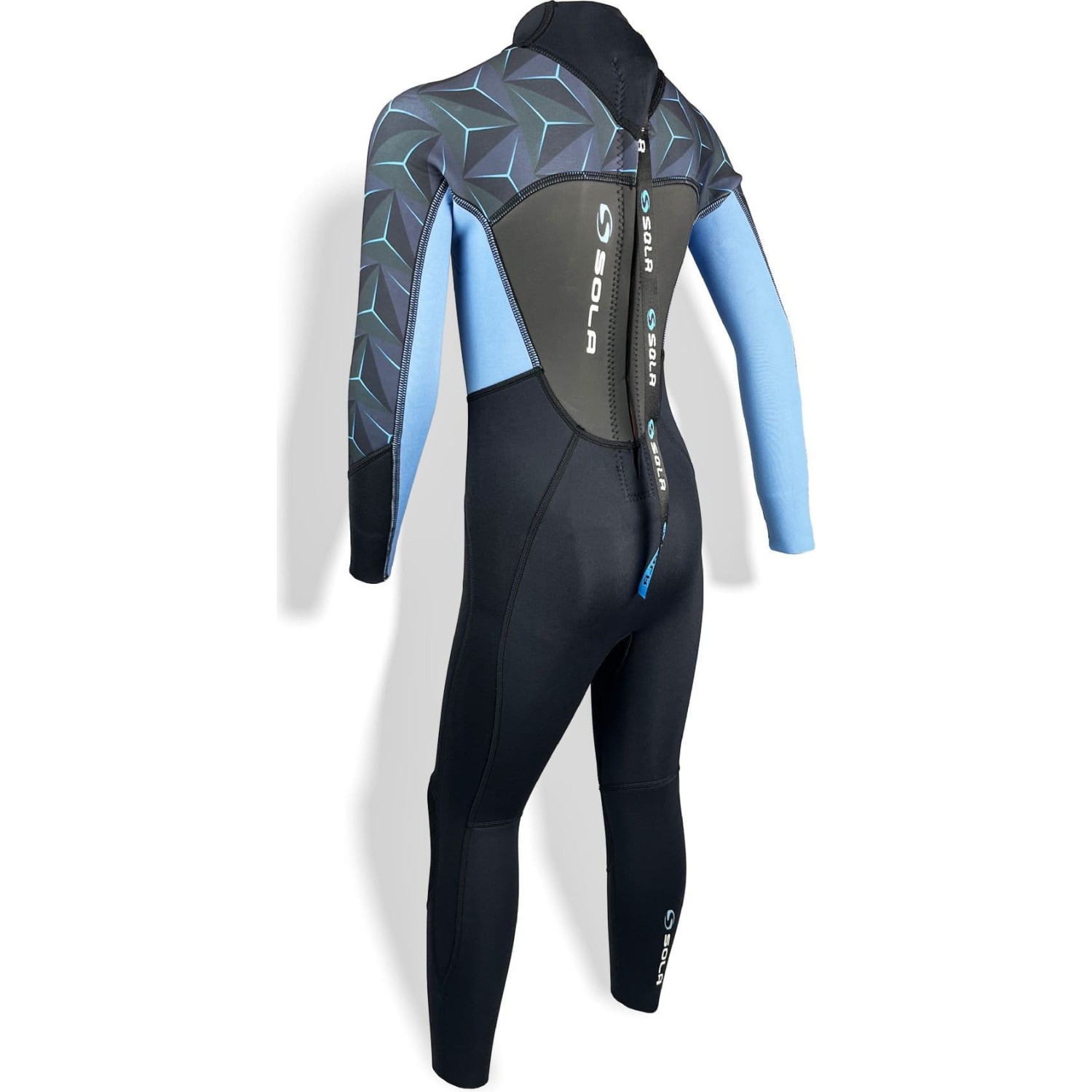 Muta Integrale Sola Junior Storm 3/2Mm - Blu Acciaio