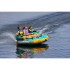 OBrien Barca Tubo gonfiabile trainabile per 3 persone 2026 - Verde acqua/Arancione