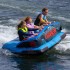Tubo gonfiabile trainabile OBrien Specter per 3 persone, modello 2026 - Blu/Rosso