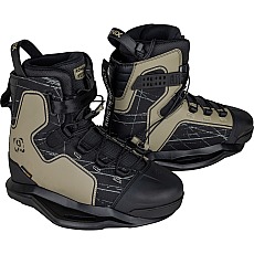 Ronix Kinetik Project Exp Stivali Da Wakeboard Con Scarpetta Interna - 2027 - Sabbia / Nero