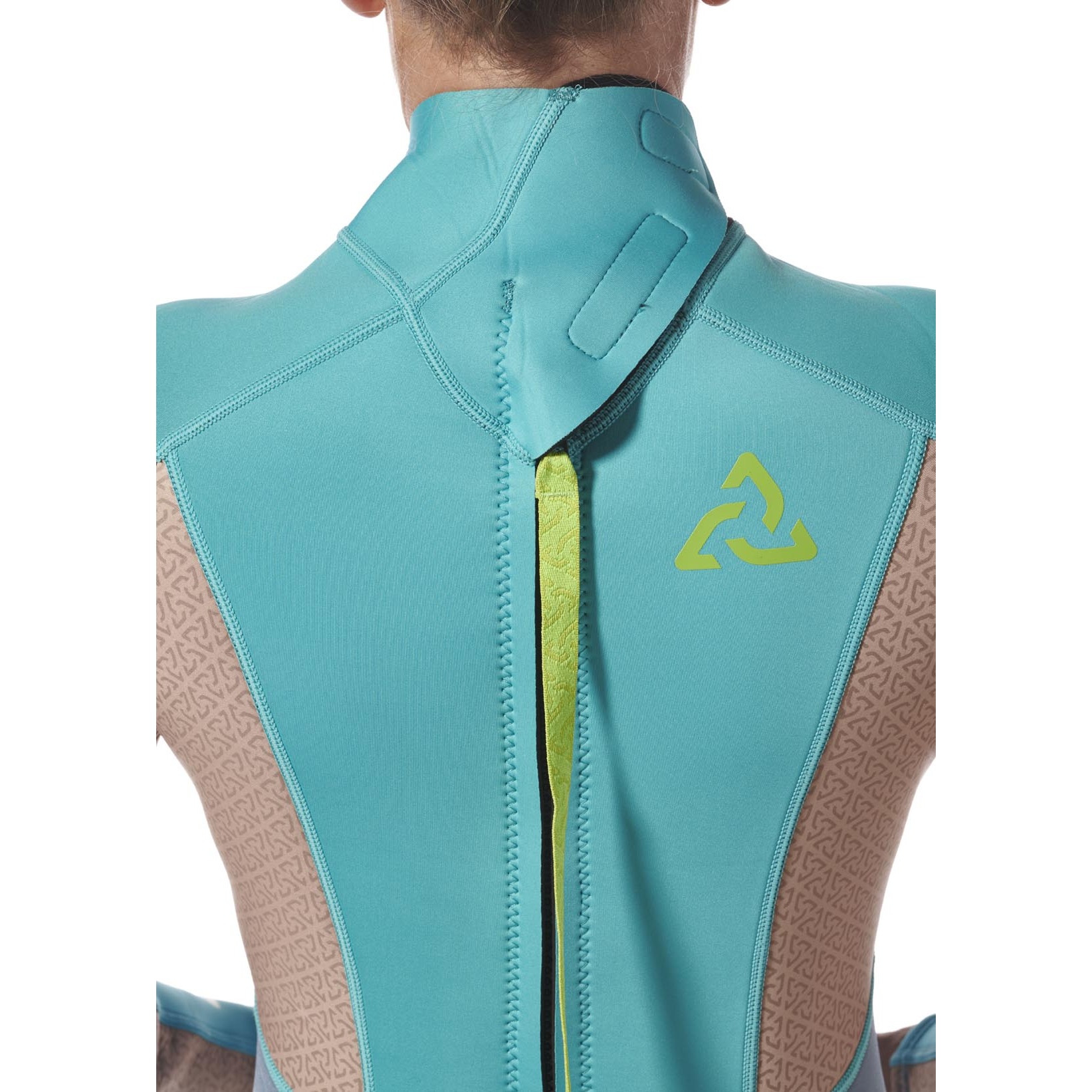 Muta Da Donna Typhoon Essential;L 3/2Mm Con Cerniera Posteriore 2027 - Azure/Nimbus