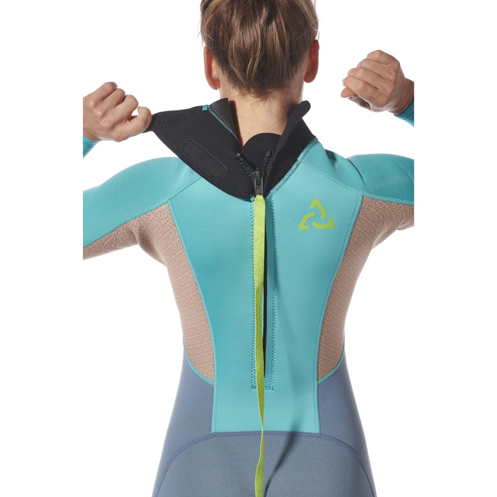 Muta Da Donna Typhoon Essential;L 3/2Mm Con Cerniera Posteriore 2027 - Azure/Nimbus