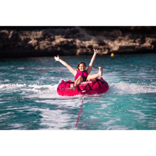 Jobe Rumble 1 Person Towable - Hot Pink