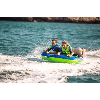 Jobe Storm 2 Person Towable - Blu / Verde