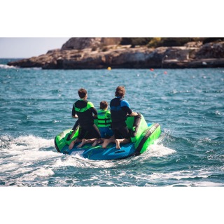 Jobe Lunar 3 Person Towable - Blu / Verde