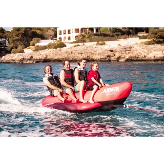 Jobe Chaser 4 Person Towable - Rosso