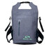 Zaino Sola Dry Bag Da 30 Litri - Grigio Mélange / Stampa Menta