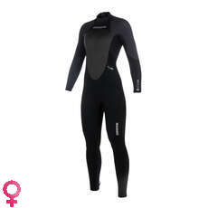 Muta Mystic Womens Star 5 / 4Mm Gbs Backzip - Nero / Grigio Muta Mystic Womens Star 5 / 4Mm Gbs Backzip - Nero / Grigio
