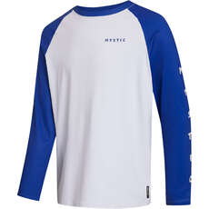 Gilet Rash A Maniche Lunghe Mystic Bolt  - Bianco/blu 240157