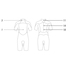 Muta Per Topless Flatlock Mystic Star 3/2 Back-Zip - Esercito