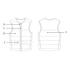Ratti Mystic Cavi Front-Zip Impact Vest - Nero