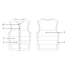 Mystic Pietra Frontale Con Zip A Impact Vest - Navy