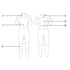 Backstars Mystic Star 3/2 Flatlock Back-Zip - Arancione