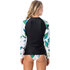 Maglietta Rip Curl Blanco Bay Manica Lunga Relaxed Uv Donna - Nero -Wlu9Aw