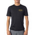 Rip Curl Driven Manica Corta Allentato Fit Uv Tee - Nero Wly9Sm