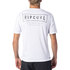 Maglietta Uv A Maniche Corte Attillata Rip Curl Driven - Bianco Wly9Sm
