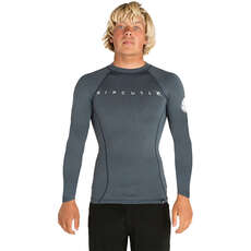 Maglietta Rip Curl Manica Lunga Dawn Patrol Uv - Navy / Marl Wlugcm