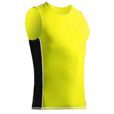 Zhik Spandex Rash Vest / Guardia - Hi Viz Giallo Zhik Spandex Rash Vest / Guardia - Hi Viz Giallo