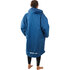 Poncho Impermeabile Sola Junior / Accappatoio Fasciatoio - Blu Navy/arancione