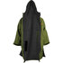 Poncho Impermeabile Sola / Accappatoio Per Cambio Pannolino - Cachi/nero