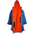 Poncho Impermeabile Sola / Accappatoio Per Cambio Pannolino - Blu Navy/arancione